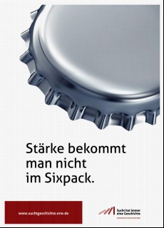 Vorschaubild Vorschaubild 1: Stärke  bekommt man nicht im Sixpack.