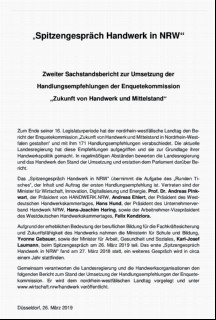 Vorschaubild Vorschaubild 3: Zweiter Enquete Handwerksbericht„Zukunft von Handwerk und Mittelstand“