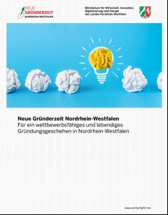 Vorschaubild Vorschaubild 1: Neue Gründerzeit Nordrhein-Westfalen