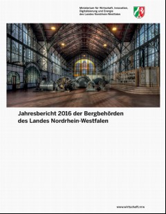Vorschaubild Vorschaubild 1: Jahresbericht 2016 Bergbehörden