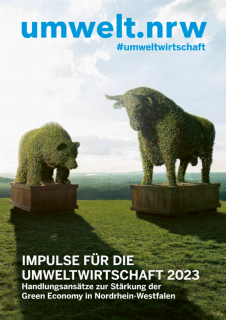 Vorschaubild NRW_Impulspapier_Umweltwirtschaft_2023_Cover:Impulse für die Umweltwirtschaft 2023 - Handlungsansätze zur Stärkung der Green Economy in Nordrhein-Westfalen_cover.png