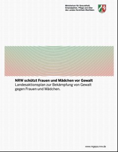 Vorschaubild 1: Landesaktionsplan "NRW schützt Frauen und Mädchen vor Gewalt"